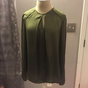 New jones NY work blouse shirt NWT 💚 FINAL PRICE